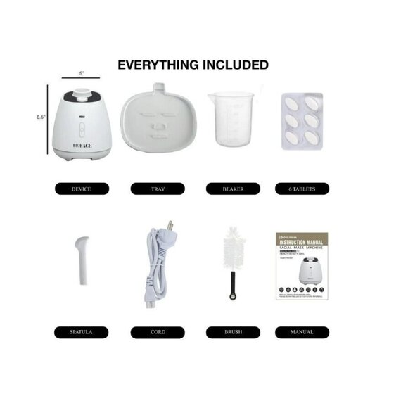 BioFace Facial Mask Machine with Collagen Tablets DIY Mask Maker Customize NEW - Picture 3 of 4